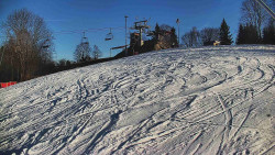 Otočná kamera na sjezdovce