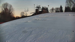 Otočná kamera na sjezdovce