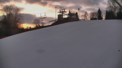 Otočná kamera na sjezdovce