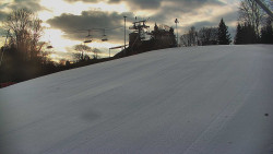 Otočná kamera na sjezdovce