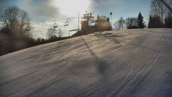 Otočná kamera na sjezdovce