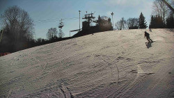 Otočná kamera na sjezdovce