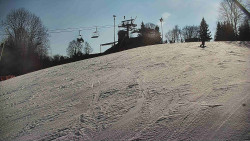 Otočná kamera na sjezdovce