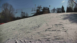 Otočná kamera na sjezdovce