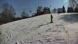 Otočná kamera na sjezdovce