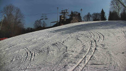 Otočná kamera na sjezdovce
