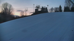 Otočná kamera na sjezdovce