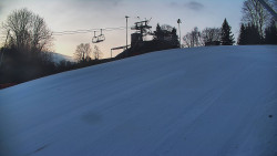 Otočná kamera na sjezdovce