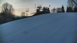 Otočná kamera na sjezdovce