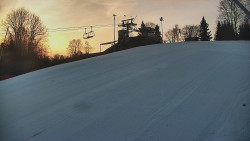 Otočná kamera na sjezdovce