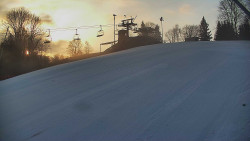 Otočná kamera na sjezdovce