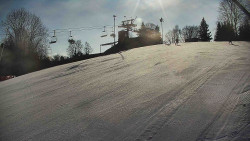 Otočná kamera na sjezdovce