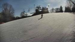 Otočná kamera na sjezdovce