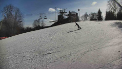 Otočná kamera na sjezdovce