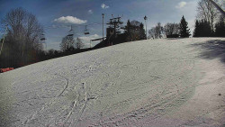 Otočná kamera na sjezdovce