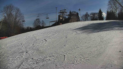 Otočná kamera na sjezdovce