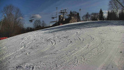 Otočná kamera na sjezdovce