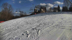 Otočná kamera na sjezdovce