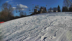 Otočná kamera na sjezdovce