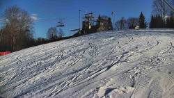 Otočná kamera na sjezdovce