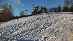 Otočná kamera na sjezdovce