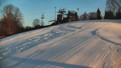 Otočná kamera na sjezdovce