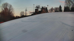 Otočná kamera na sjezdovce