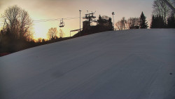 Otočná kamera na sjezdovce