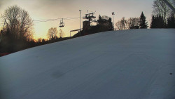 Otočná kamera na sjezdovce