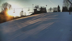 Otočná kamera na sjezdovce