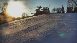 Otočná kamera na sjezdovce