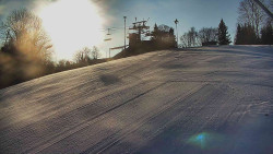 Otočná kamera na sjezdovce