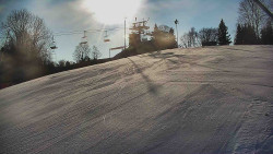 Otočná kamera na sjezdovce