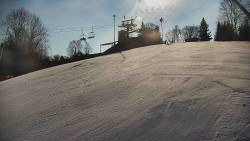 Otočná kamera na sjezdovce