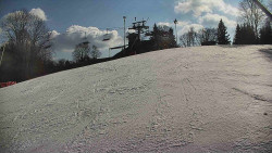 Otočná kamera na sjezdovce