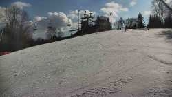 Otočná kamera na sjezdovce