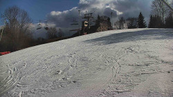 Otočná kamera na sjezdovce