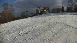 Otočná kamera na sjezdovce