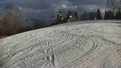 Otočná kamera na sjezdovce