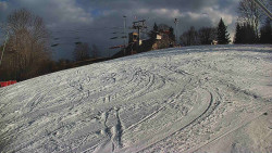 Otočná kamera na sjezdovce