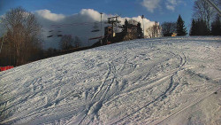 Otočná kamera na sjezdovce