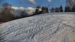 Otočná kamera na sjezdovce