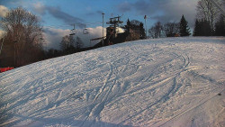 Otočná kamera na sjezdovce