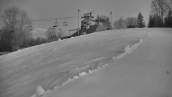 Otočná kamera na sjezdovce