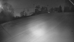 Otočná kamera na sjezdovce