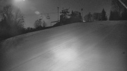 Otočná kamera na sjezdovce