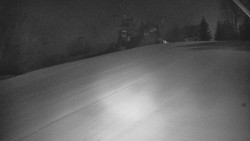 Otočná kamera na sjezdovce