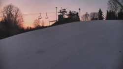 Otočná kamera na sjezdovce