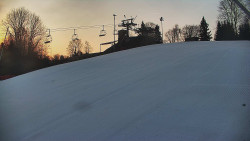 Otočná kamera na sjezdovce