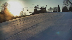 Otočná kamera na sjezdovce